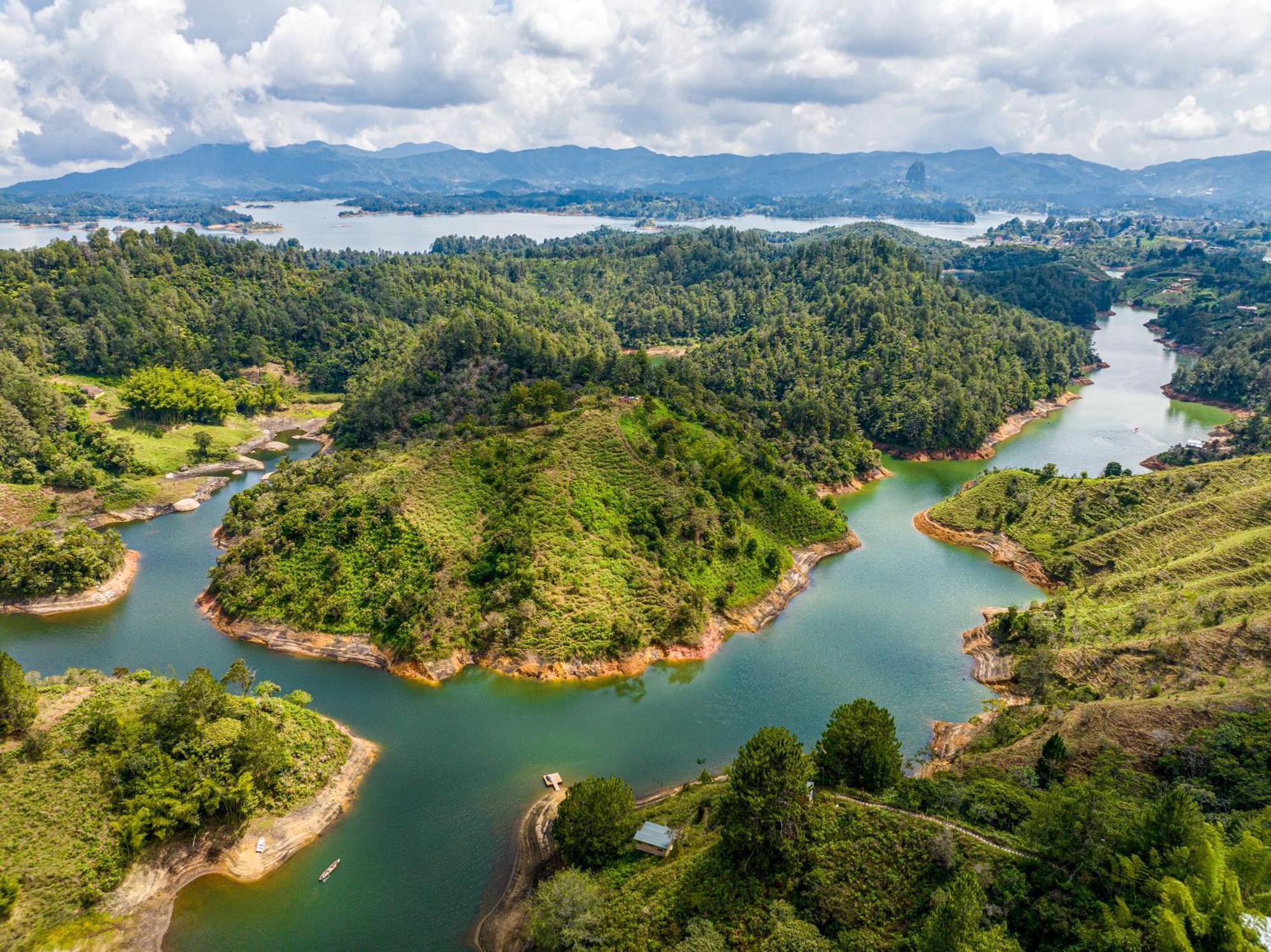 Cabanas Refugio Himalaya Guatapé Exteriör bild